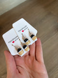 Takeaway Coffee cup earrings