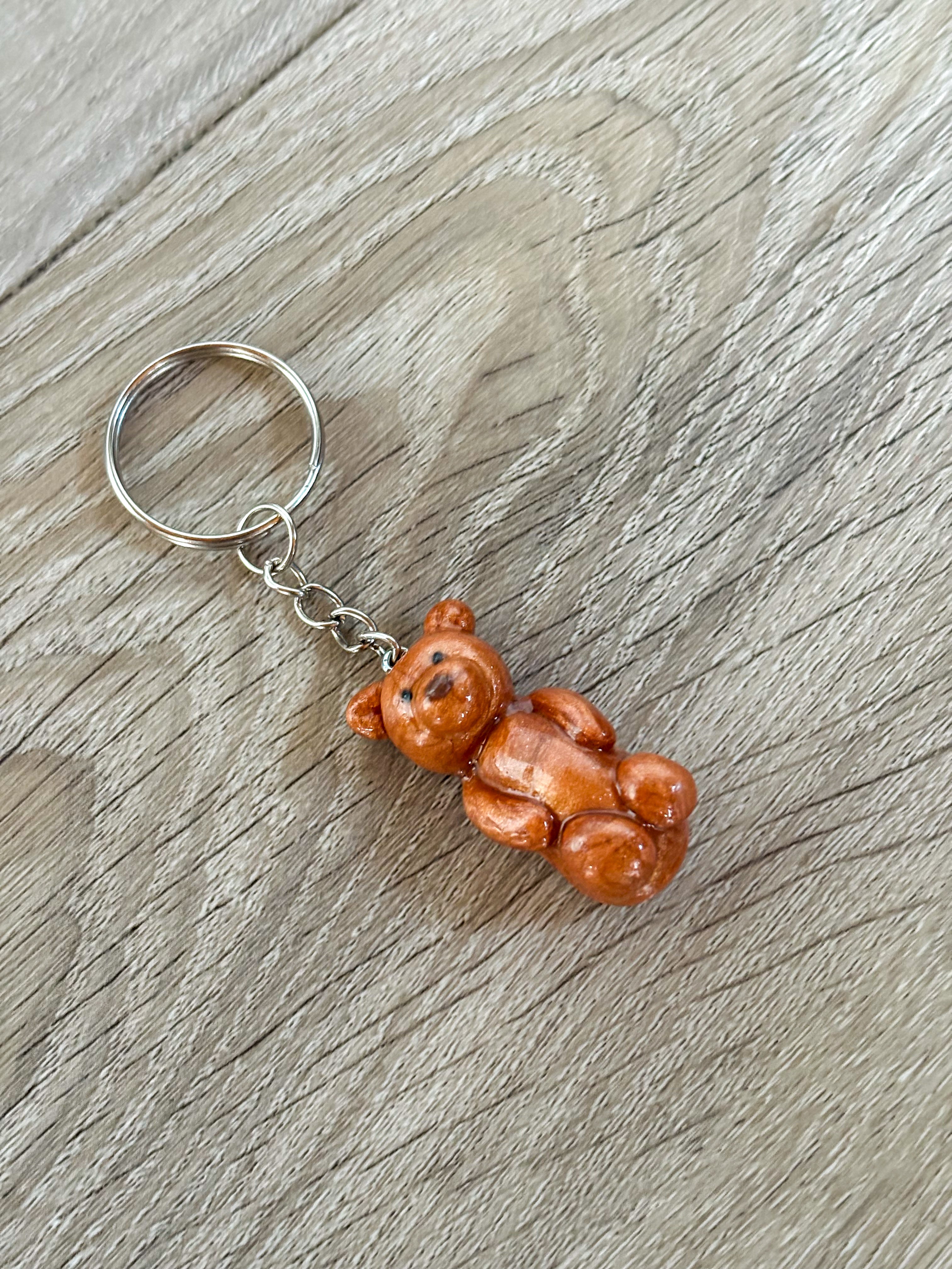 Bartholomew bear Jellycat inspired keyring