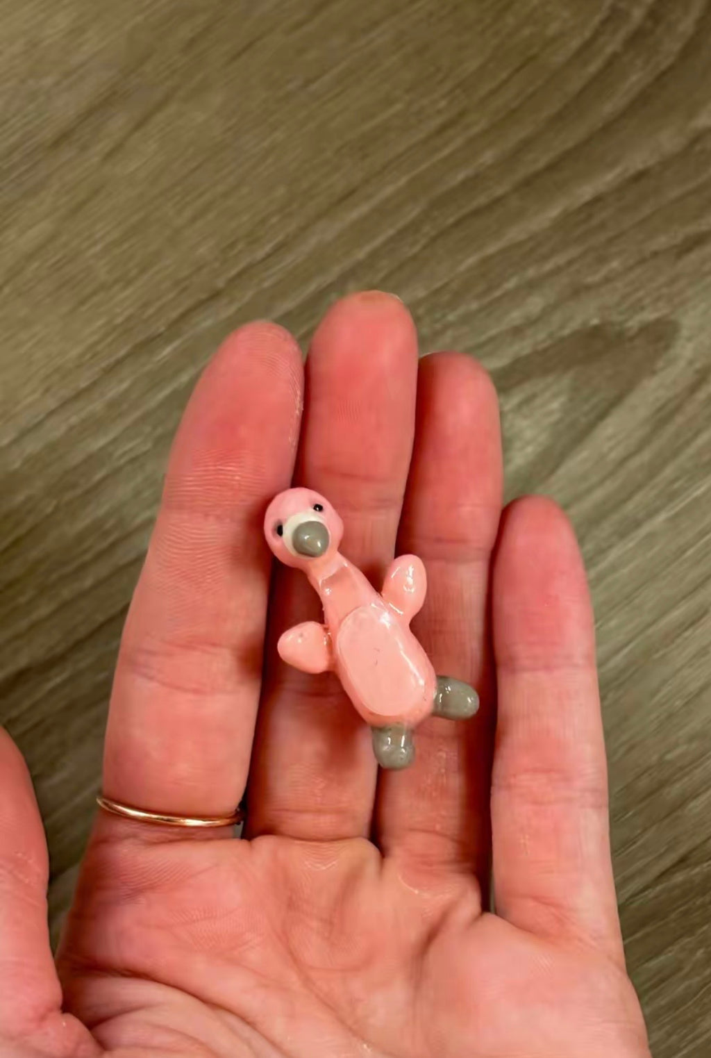 Jellycat inspired flamingo phone hipper