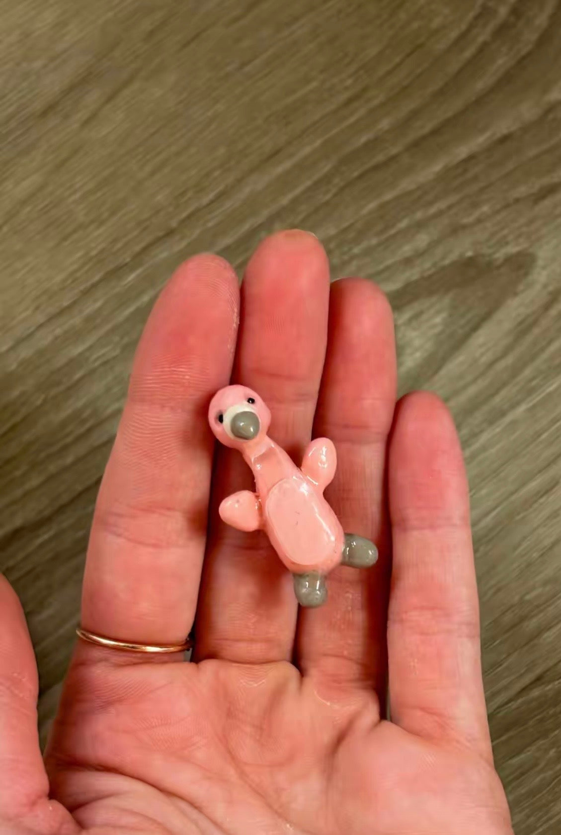 Jellycat inspired flamingo phone hipper