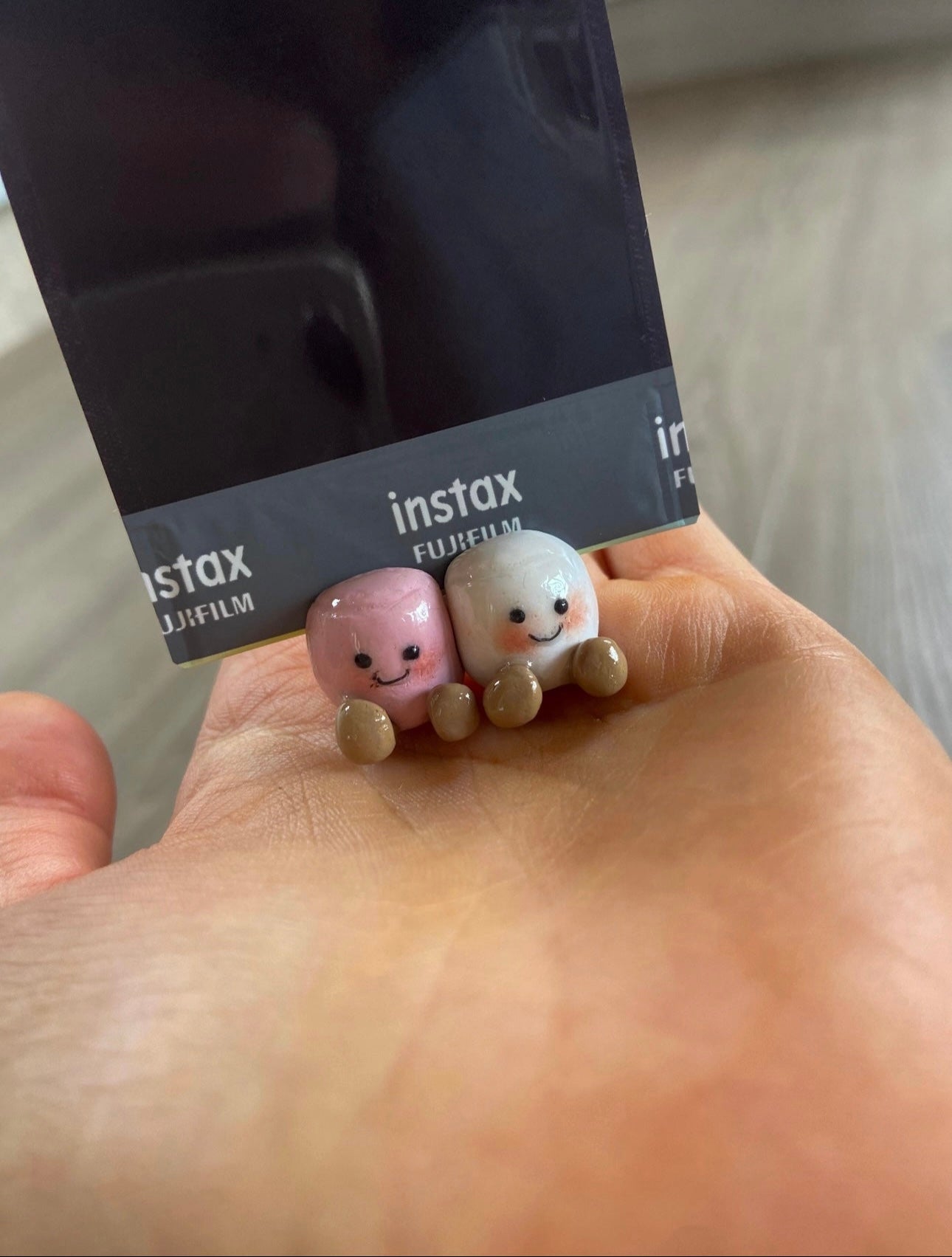 Jellycat inspired marshmallow photo holder