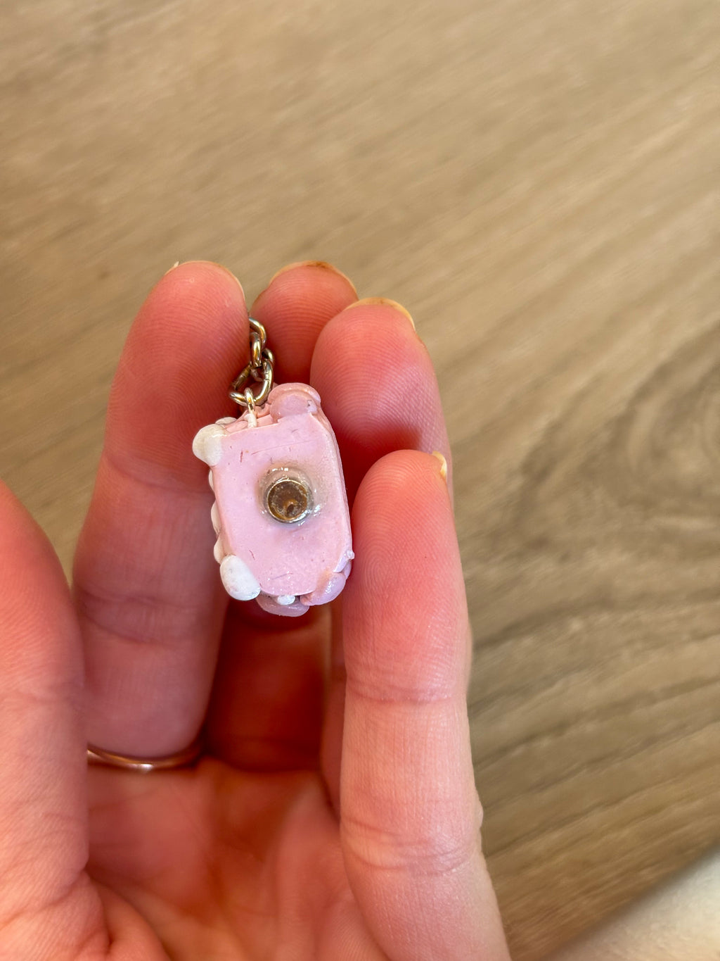 Love- heart teddy bear magnetic keyrings