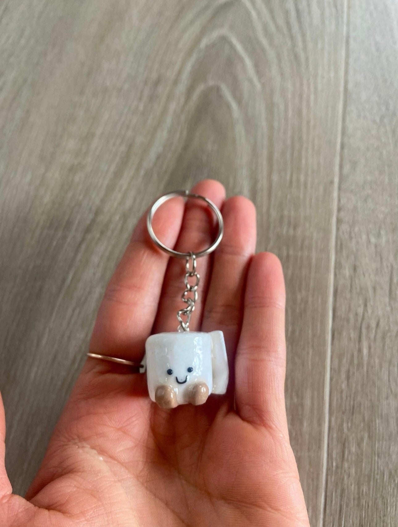 Jellycat inspired toilet roll keyring