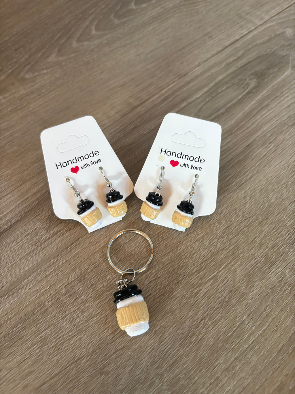 Takeaway Coffee cup earrings