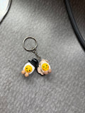 Jellycat inspired Bride & groom keyrings